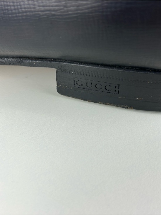 GUCCI MENS LOAFERS BLACK SIZE 10D